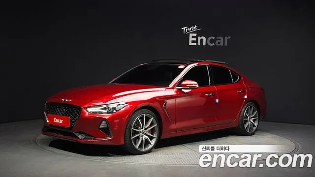 Genesis G70 2018 Красный из Кореи