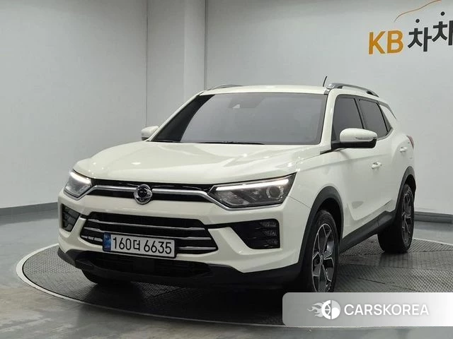 Ssangyong Beautiful Korando 2020 Белый из Кореи