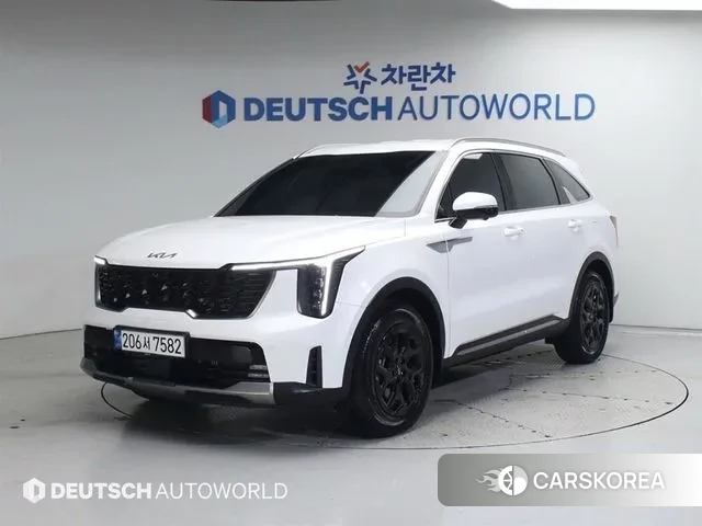 Kia The New Sorento 4th Generation 2024 Белый из Кореи
