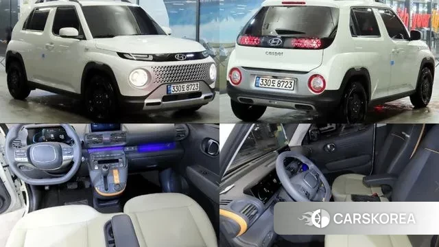 Hyundai Casper 2022 Белый из Кореи