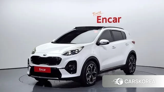 Kia Sportage The Bold 2019 Белый из Кореи
