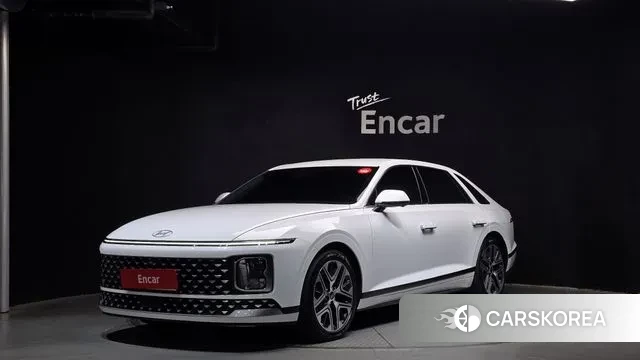 Hyundai Grandeur Hybrid (GN7) 2024 Белый из Кореи