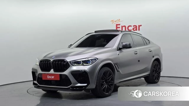BMW X6M (G06) 2021 Серебристо-серый из Кореи