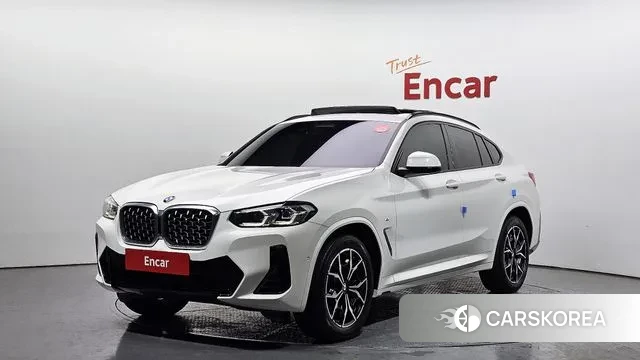 BMW X4 (G02) 2021 Белый из Кореи