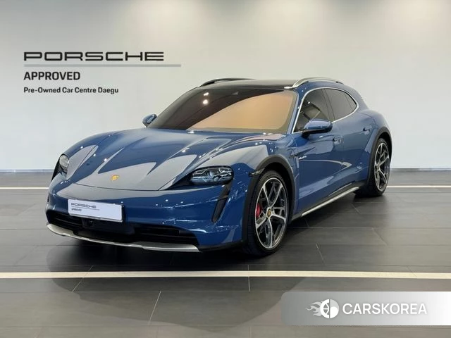 Porsche Taycan 2023 Синий из Кореи