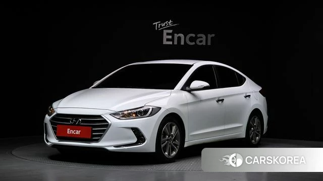Hyundai Avante AD 2018 Белый из Кореи