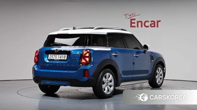 Mini Cooper Countryman 2022 Синий из Кореи
