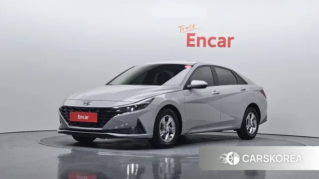 Hyundai Avante (CN7) 2020 Серебристо-серый из Кореи