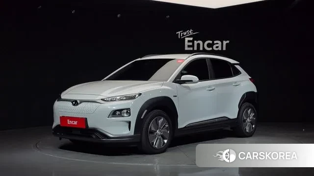 Hyundai Kona Electric 2020 Белый из Кореи