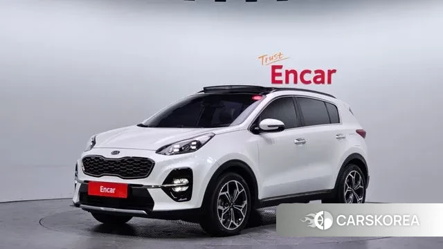 Kia Sportage The Bold 2019 Белый из Кореи