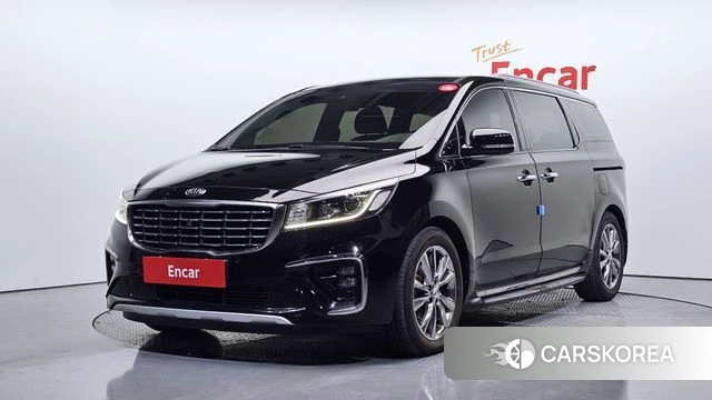 Kia The New Carnival 2019 Черный из Кореи