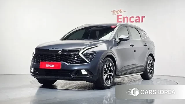 Kia Sportage 5th Generation Hybrid 2021 Серый из Кореи