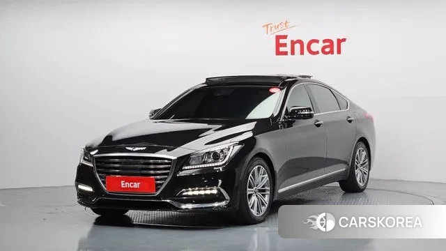 Genesis G80 2018 Черный из Кореи