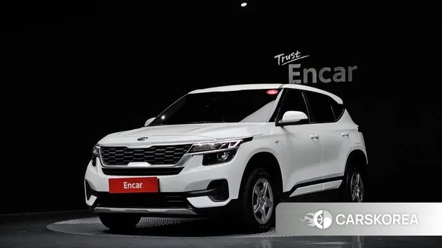 Kia Seltos 2021 Белый из Кореи