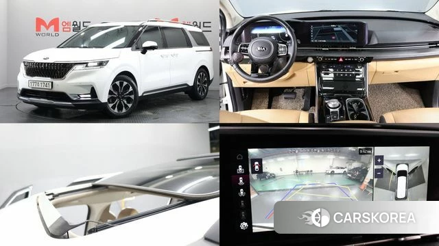 Kia Carnival 4th generation 2020 Белый из Кореи