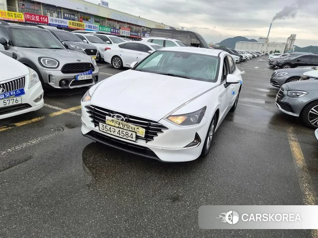 Hyundai Sonata (DN8) 2022 Белый из Кореи