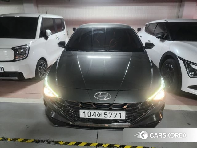 Hyundai Avante (CN7) 2020 Серый из Кореи