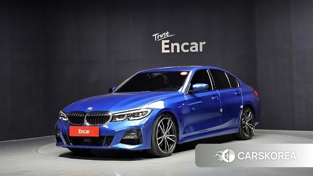 BMW 3 Series (G20) 2022 Синий из Кореи