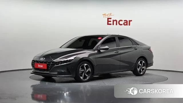 Hyundai Avante (CN7) 2020 Серый из Кореи