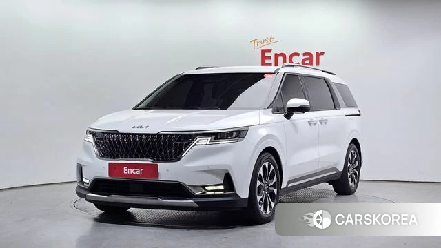 Kia Carnival 4th generation 2022 Белый из Кореи