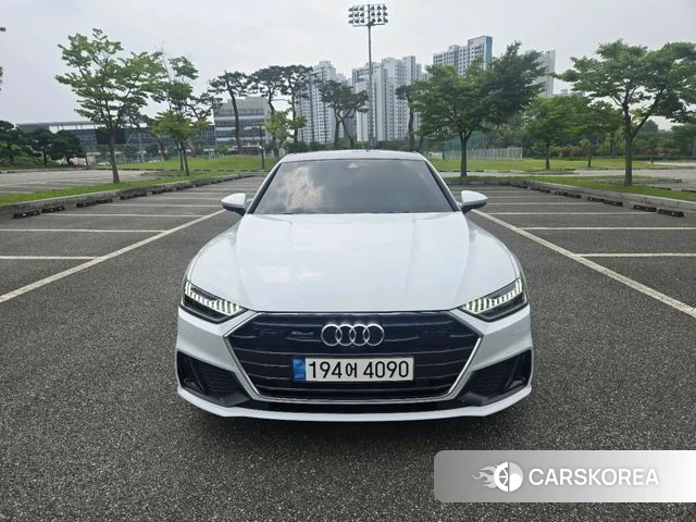 Audi A7 (4K) 2022 Белый из Кореи