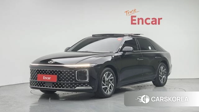 Hyundai Grandeur Hybrid (GN7) 2024 Черный из Кореи