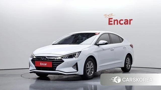 Hyundai The New Avante AD 2018 Белый из Кореи