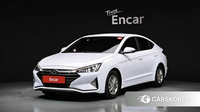 Hyundai The New Avante AD 2018 Белый из Кореи