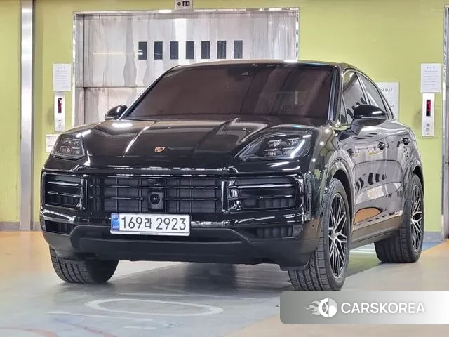 Porsche Cayenne (PO536) 2024 Черный из Кореи