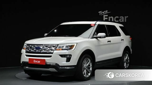 Ford Explorer 2019 Белый из Кореи