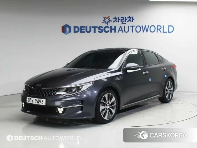 Kia K5 second generation 2018 Серый из Кореи