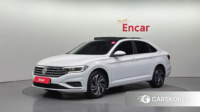 Volkswagen 7th Generation of Jetta 2021 Белый из Кореи