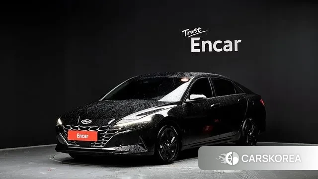 Hyundai Avante (CN7) 2020 Черный из Кореи