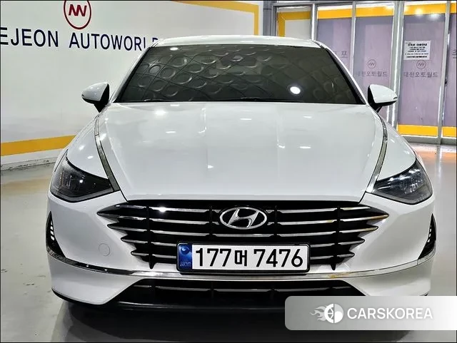 Hyundai Sonata (DN8) 2023 Белый из Кореи