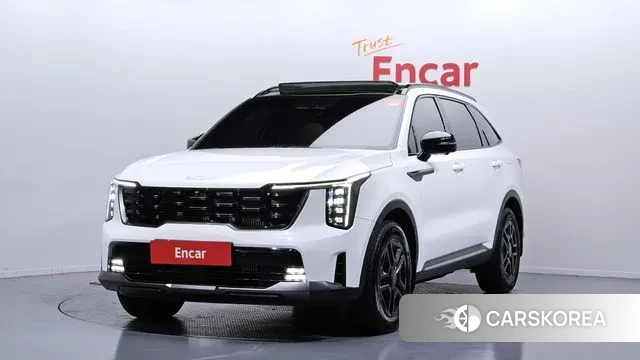 Kia The New Sorento 4th Generation 2023 Белый из Кореи