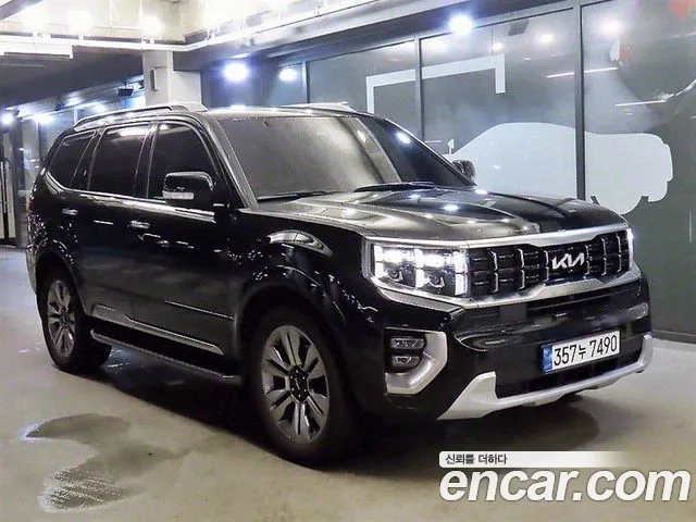 Kia Mohave Master 2023 Черный из Кореи