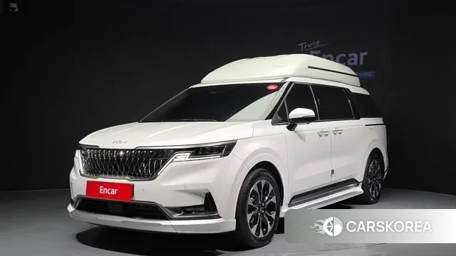 Kia Carnival 4th generation 2023 Белый из Кореи