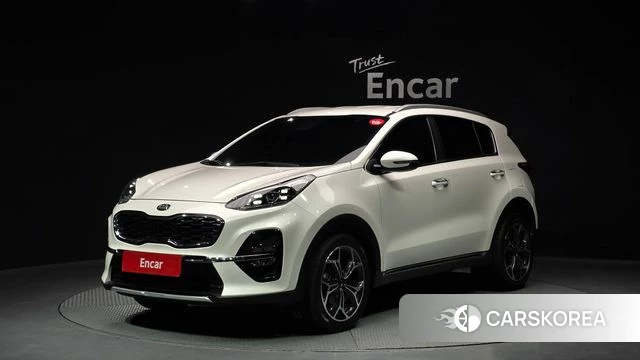 Kia Sportage The Bold 2021 Белый из Кореи