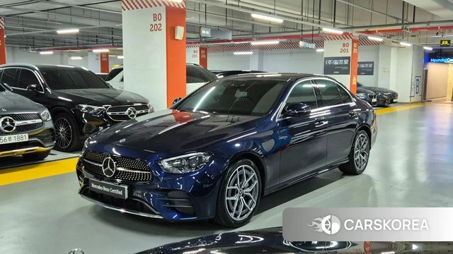 Mercedes-Benz E-Class W213 2021 Синий из Кореи