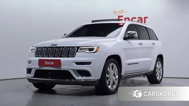 Jeep Grand Cherokee 2021 Белый из Кореи