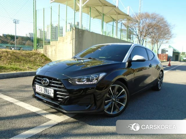 Hyundai Veloster (JS) 2018 Черный двухцветный из Кореи
