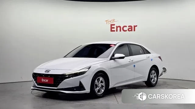 Hyundai Avante (CN7) 2020 Белый из Кореи