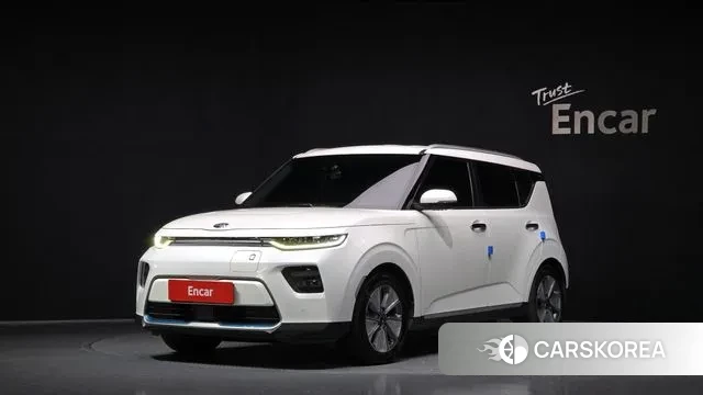 Kia Soul Booster EV 2019 Белый из Кореи