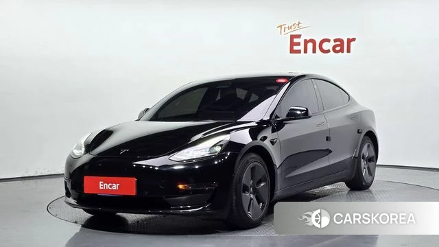 Tesla Model 3 2022 Черный из Кореи