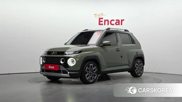 Hyundai Casper 2021 Темно-зеленый из Кореи