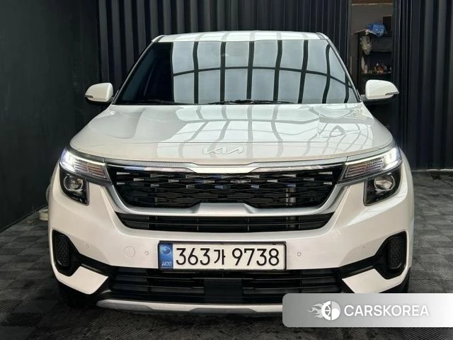 Kia Seltos 2021 Белый из Кореи