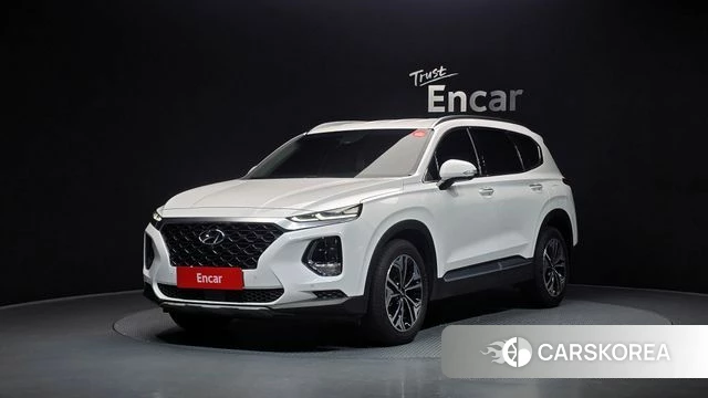 Hyundai Santa Fe TM 2019 Белый из Кореи