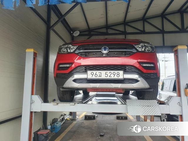 Ssangyong Rexton Sports 2020 Красный из Кореи