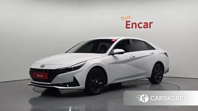 Hyundai Avante (CN7) 2022 Белый из Кореи