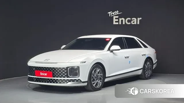 Hyundai Grandeur Hybrid (GN7) 2023 Белый из Кореи